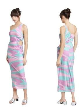Wild Fable Lilac Purple Swirl Dress - XS
